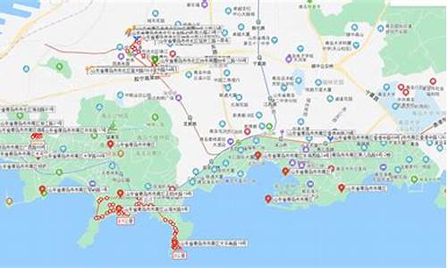 重庆到青岛旅游路线_重庆到青岛旅游路线图