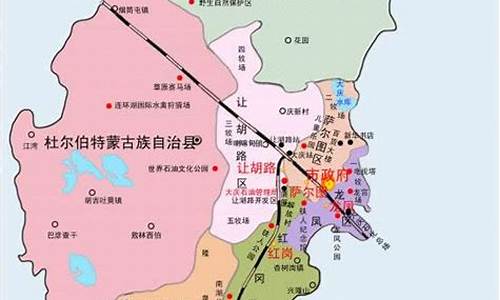 大庆市旅游路线_大庆市旅游路线图